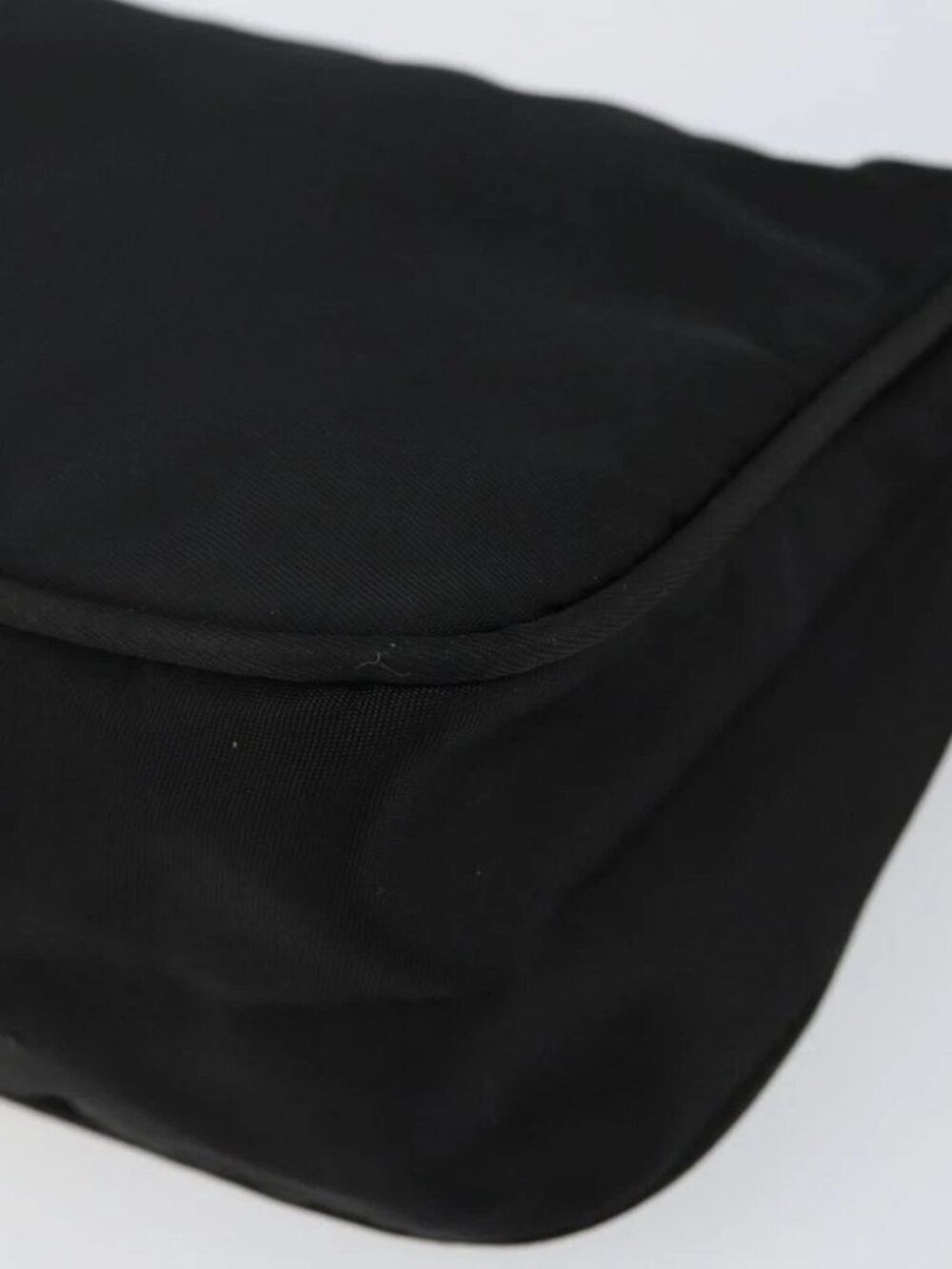 PRADA Accessory Pouch Nylon Black Silver Auth - Picture 10 of 15